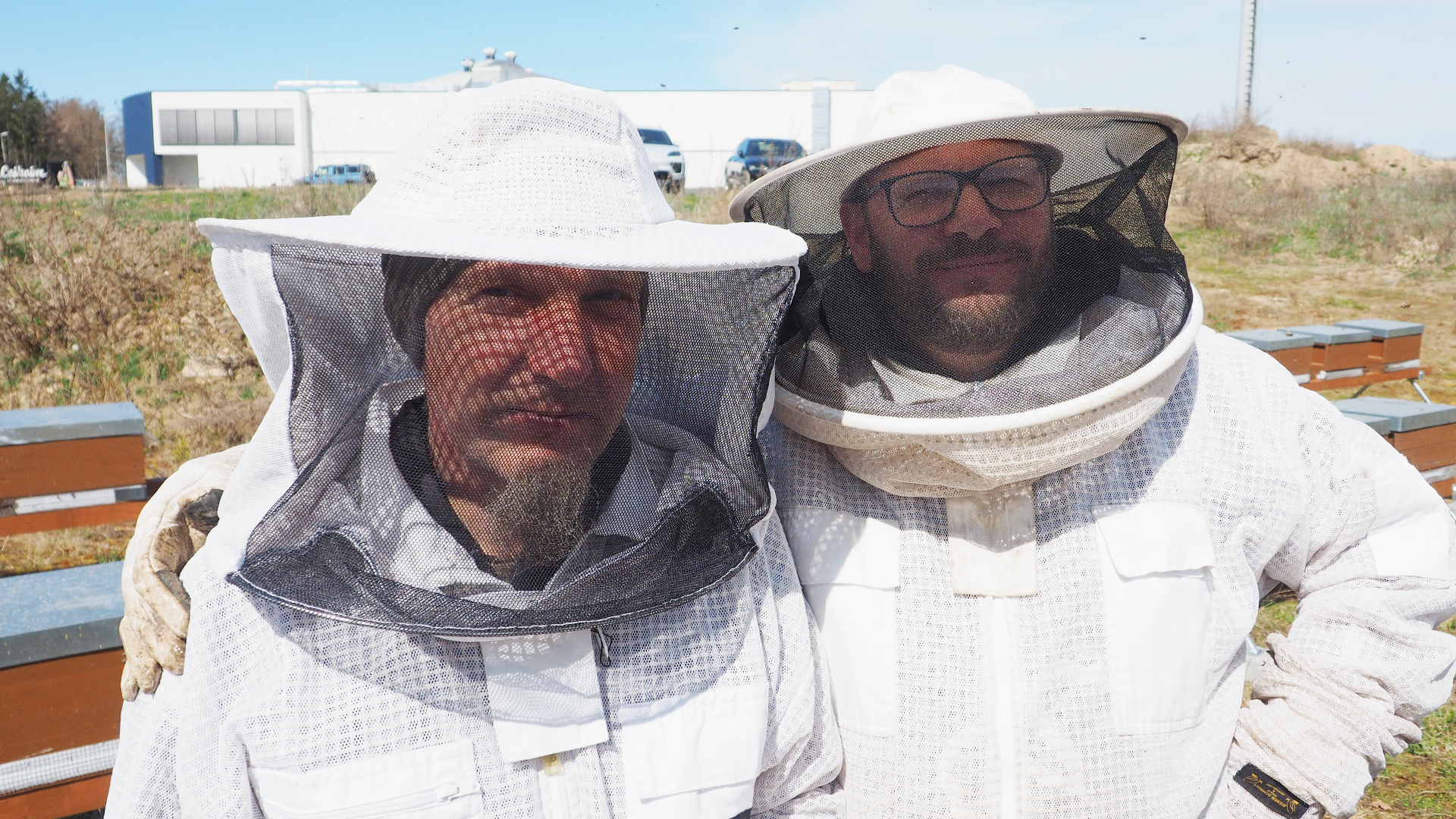 Unsere Imker Ralf und Markus